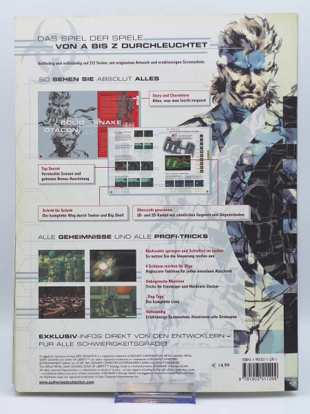 Metal Gear Solid 2: Sons of Liberty - Das offizielle Lösungsbuch